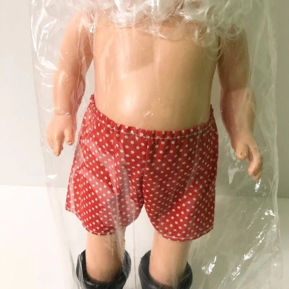 1990 Fibre Craft Doll To Make Music Box  Santa 14 Inch Billie Peppers Christmas - Picture 4 of 12